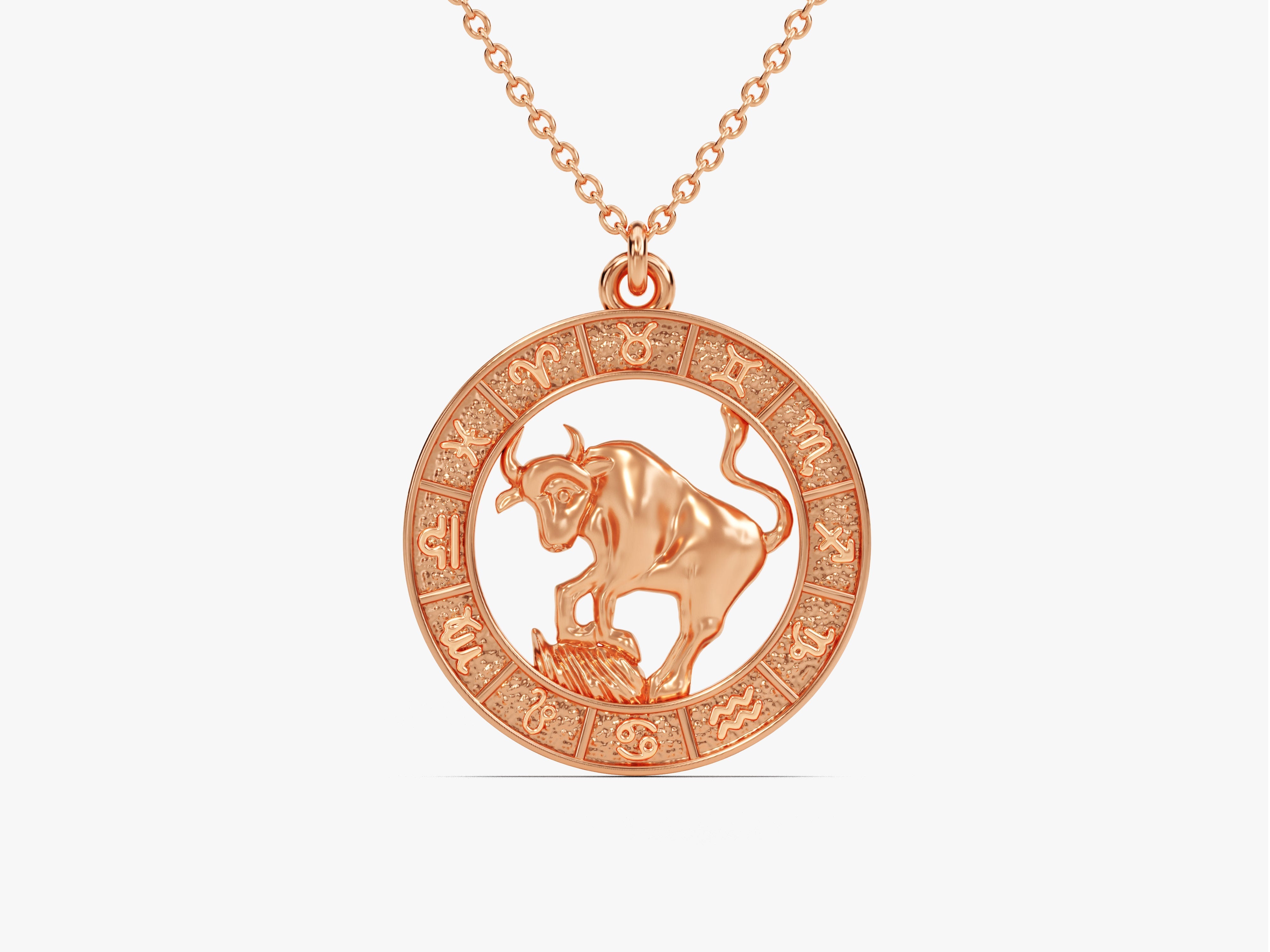 Taurus Charm Necklace