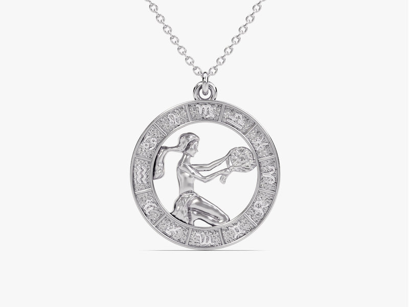 Virgo Charm Necklace
