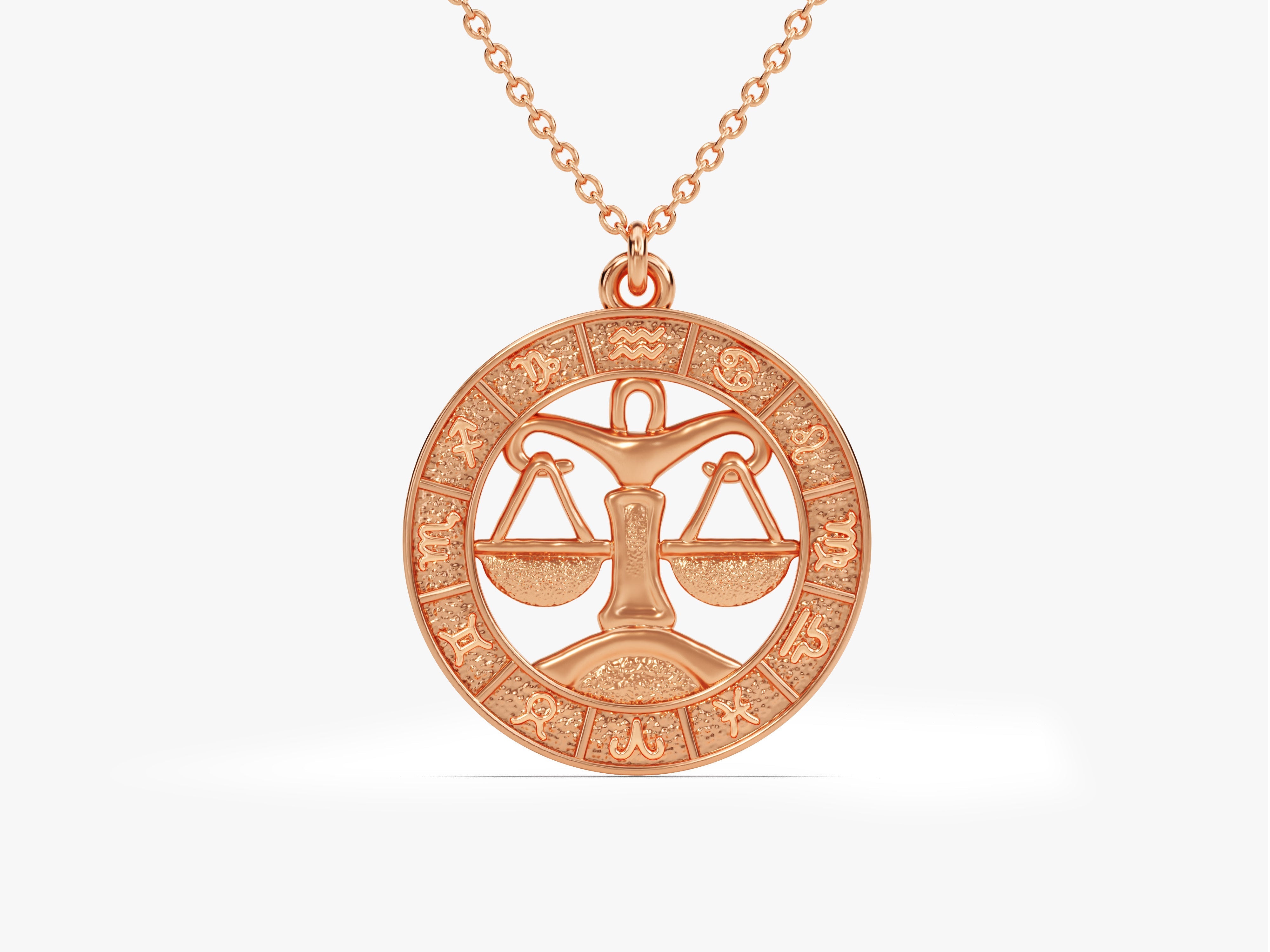 Libra Charm Necklace