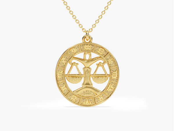 Libra Charm Necklace