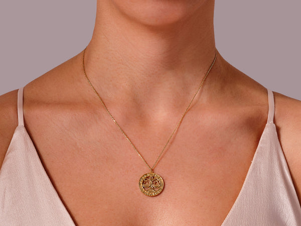 Libra Charm Necklace