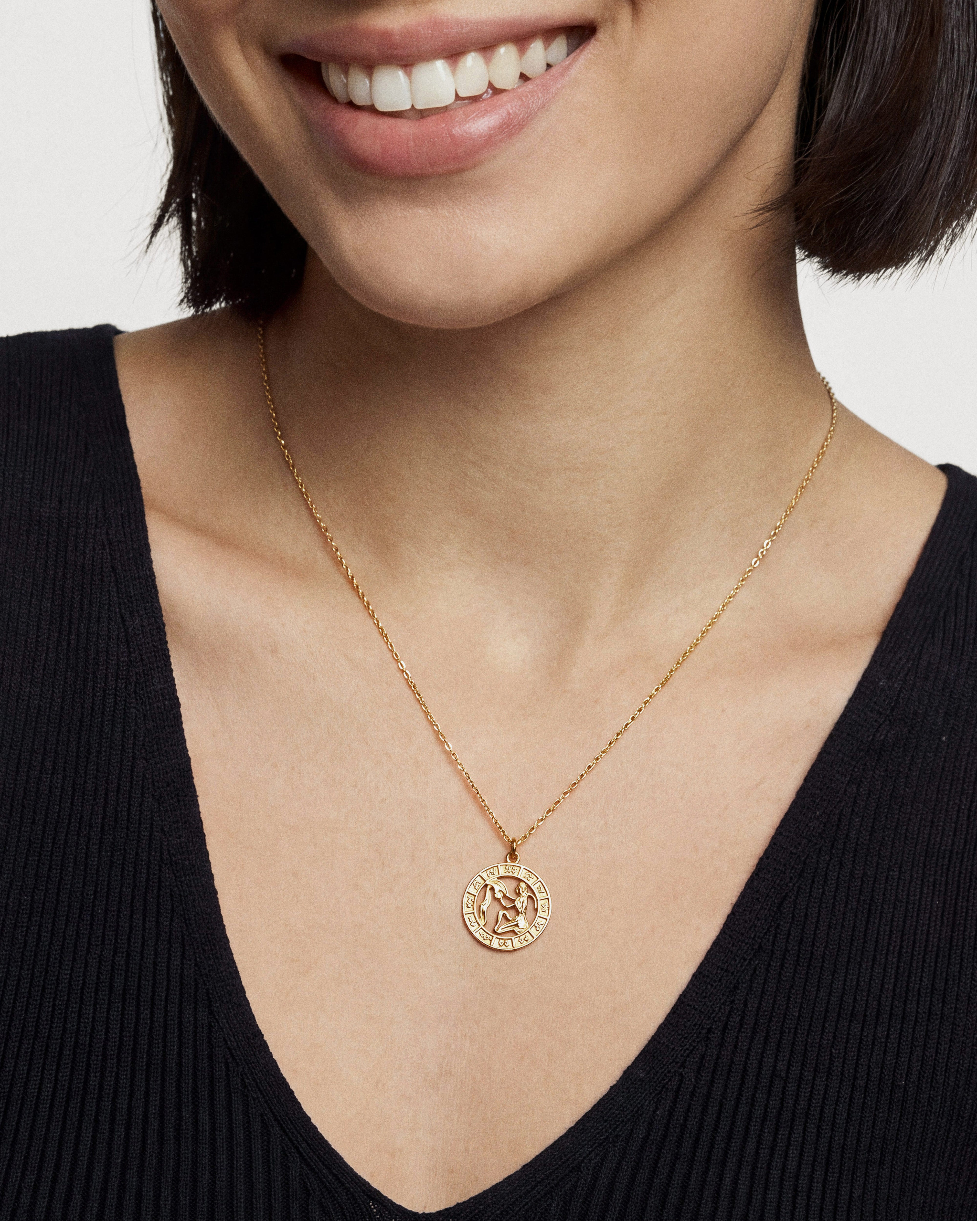 Aquarius Charm Necklace