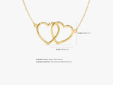Interlocking Hearts Necklace