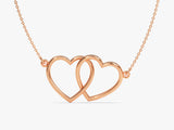 Interlocking Hearts Necklace