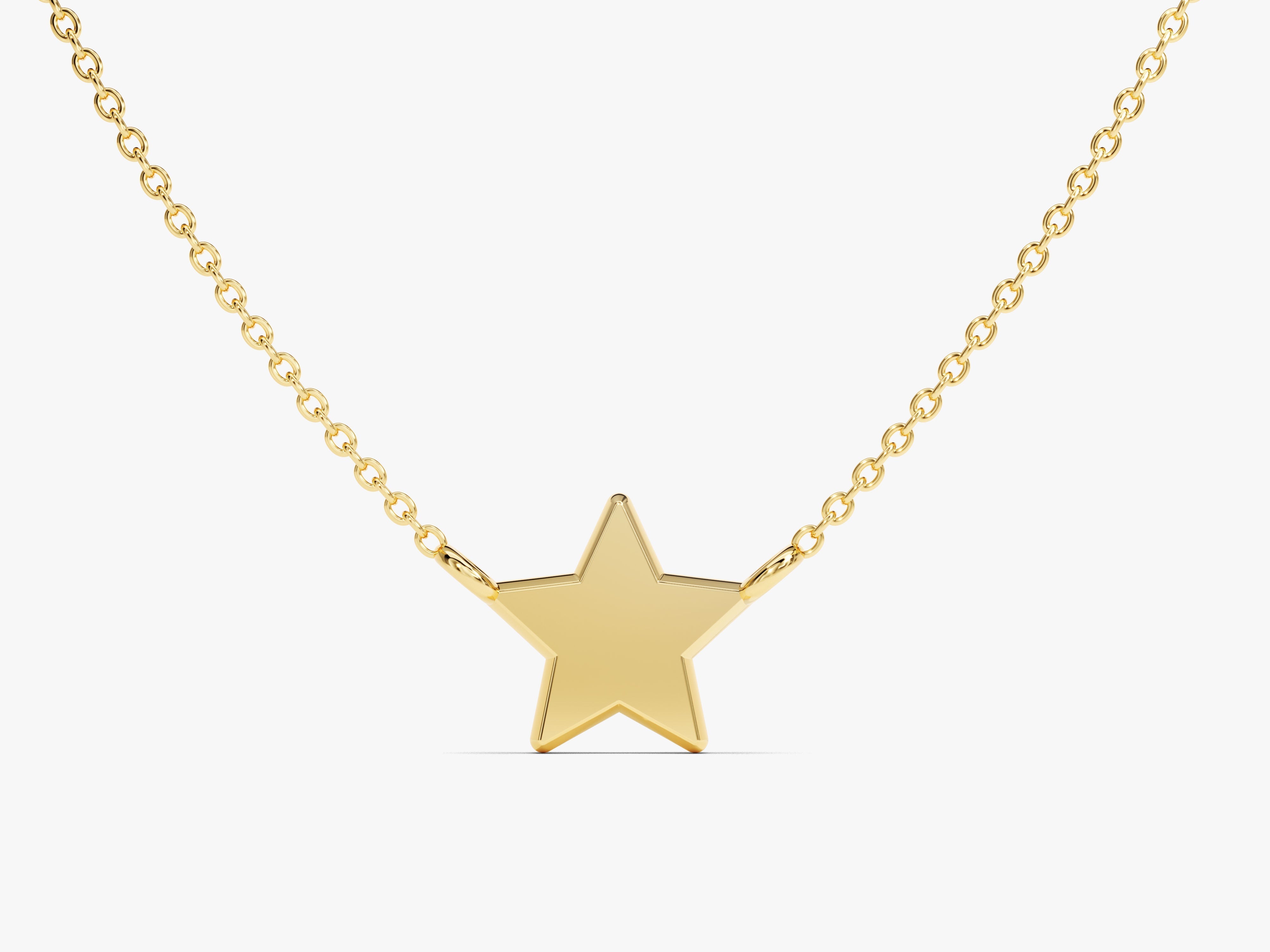 Plain Star Necklace