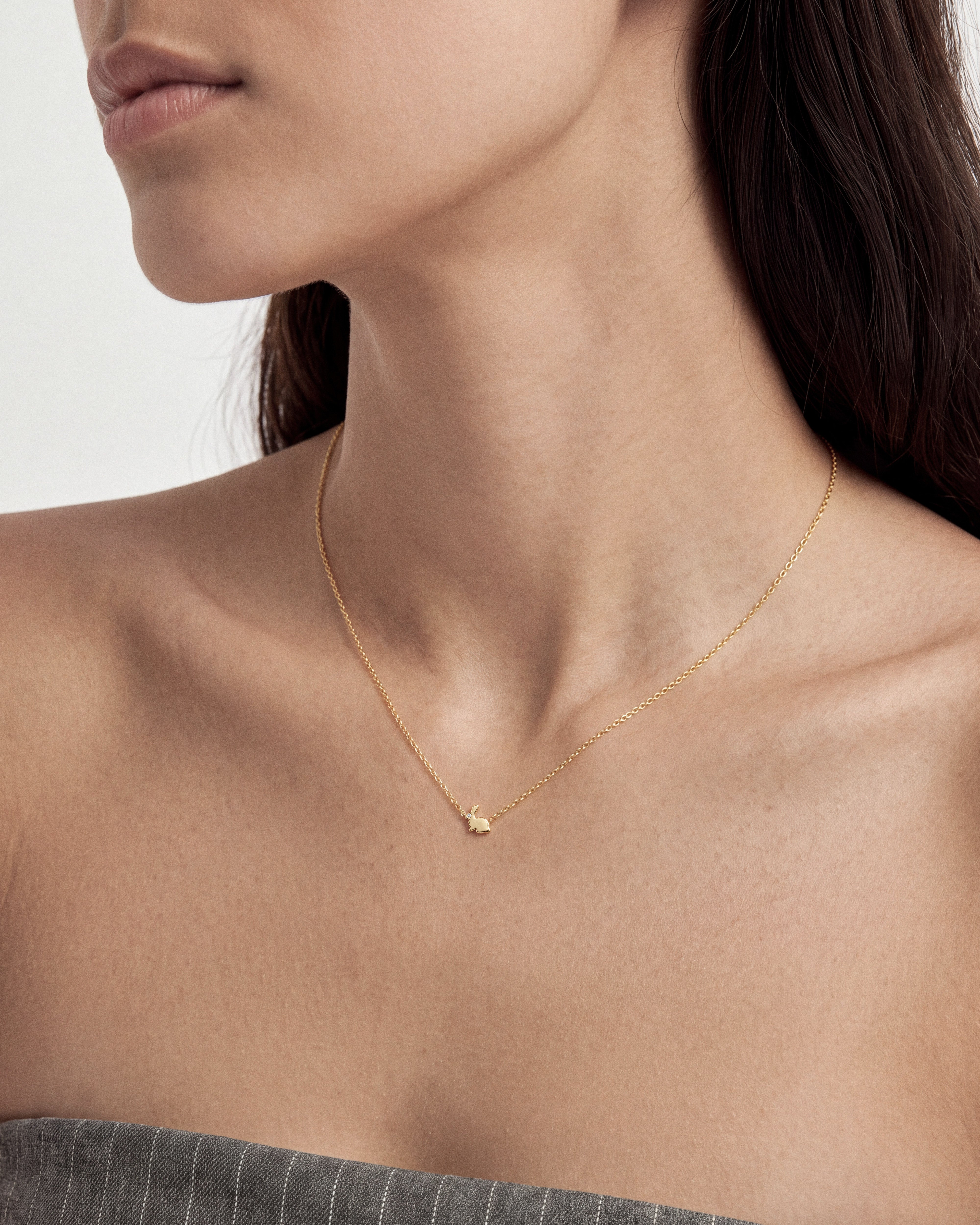 Rabbit Pendant Necklace