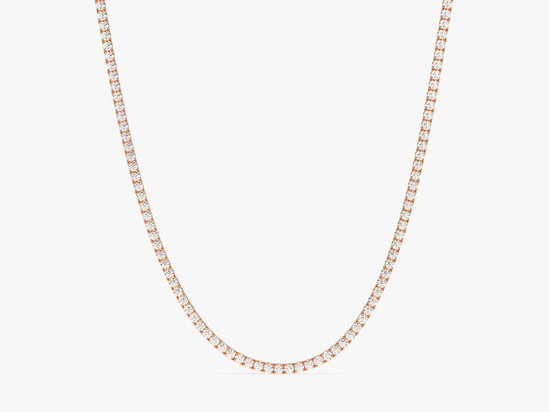 Lab Diamond Tennis Necklace (2.00 mm)
