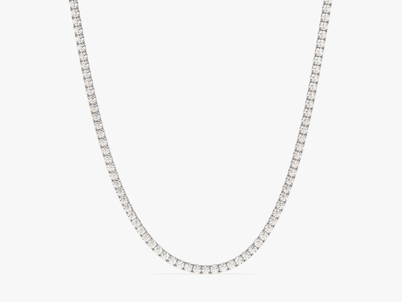 Lab Diamond Tennis Necklace (2.40 mm)