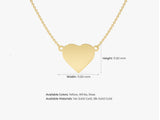 Plain Heart Necklace
