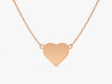 Plain Heart Necklace