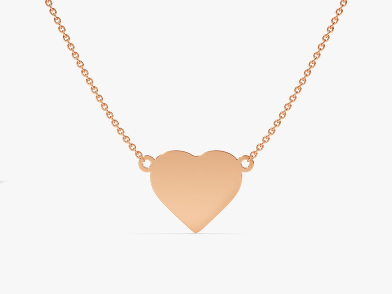 Plain Heart Necklace