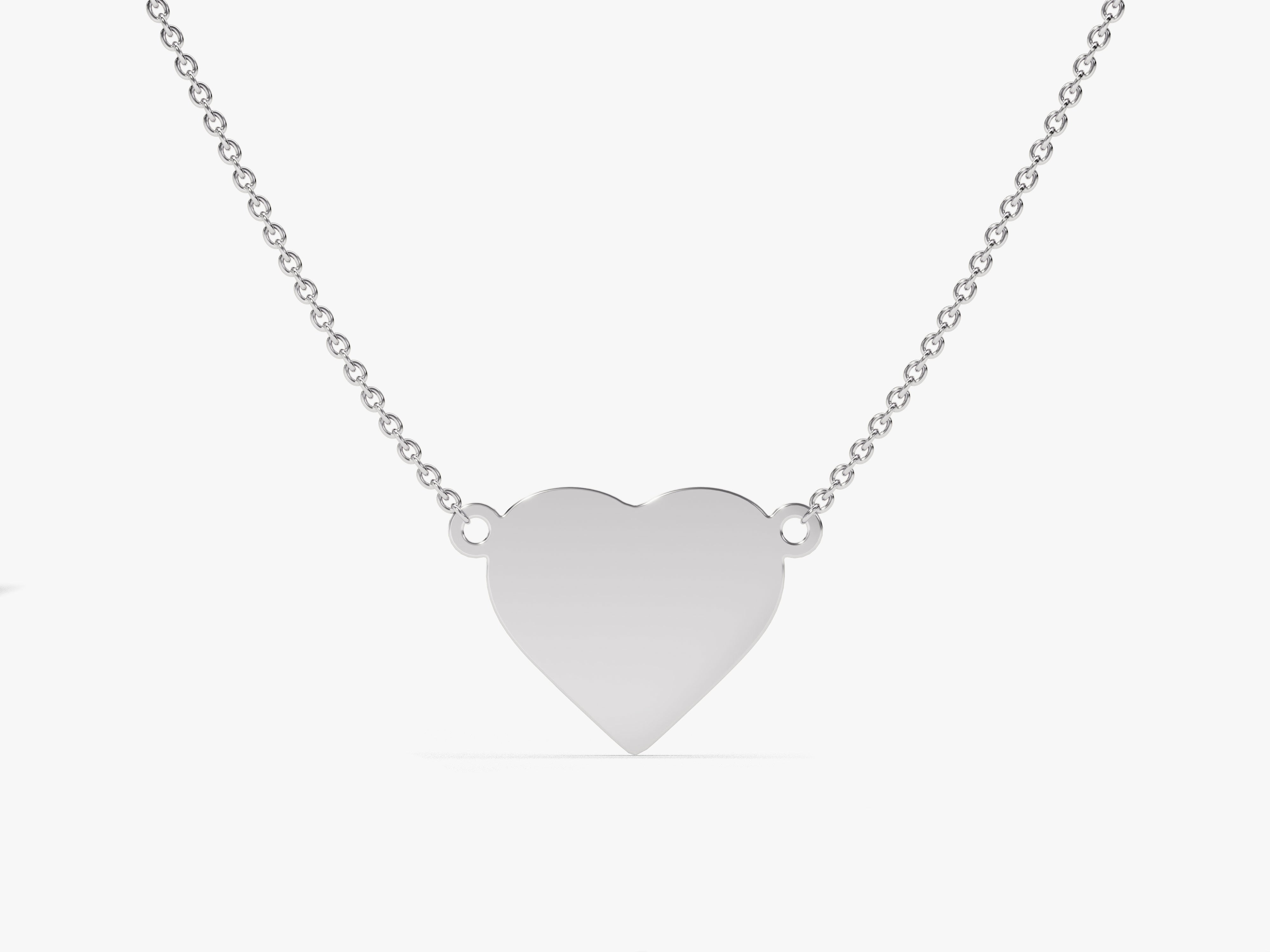 Plain Heart Necklace