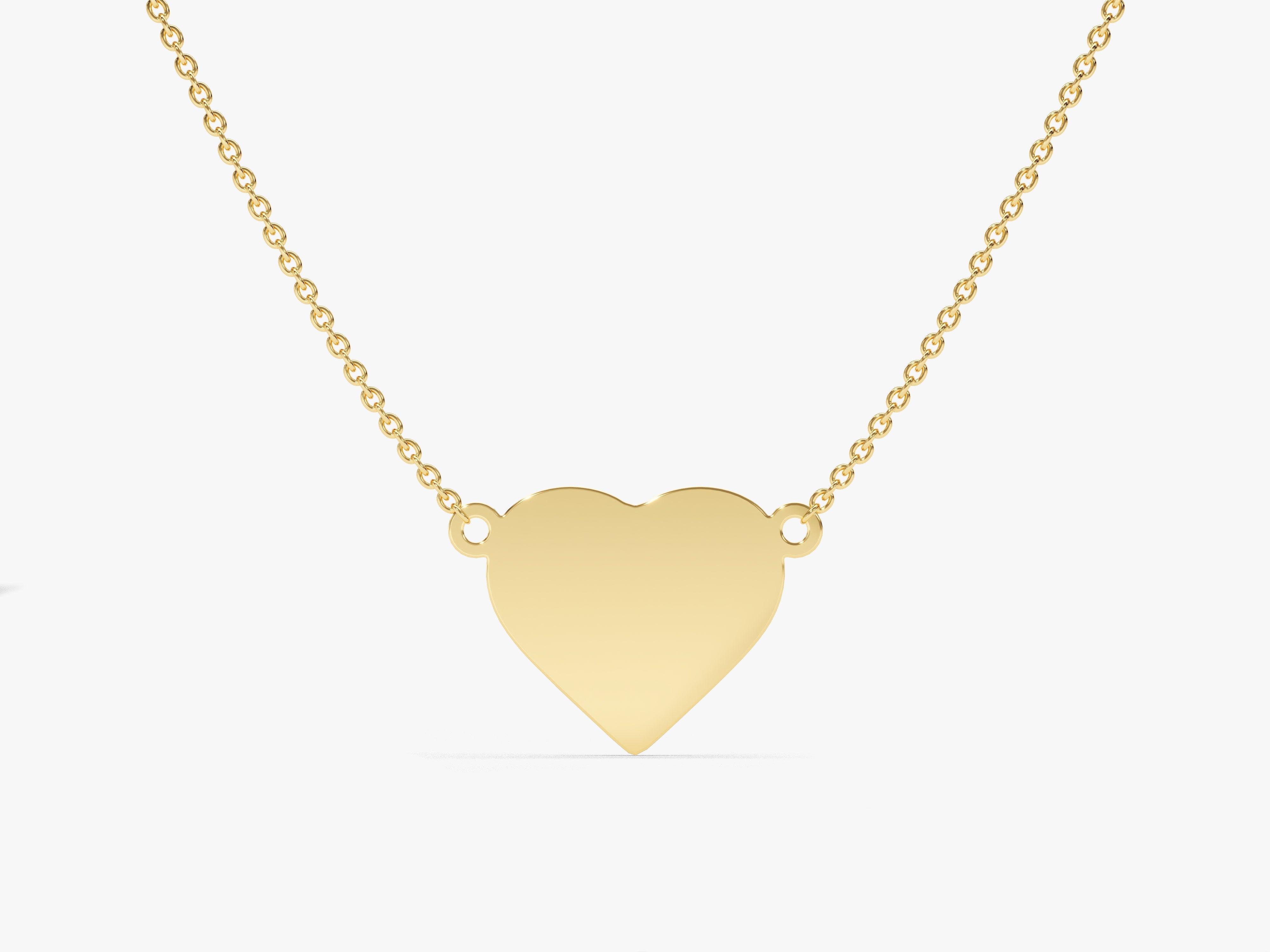 Plain Heart Necklace
