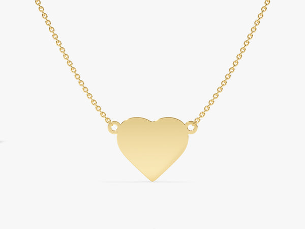 Plain Heart Necklace
