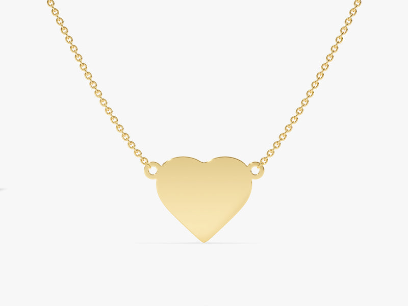 Plain Heart Necklace