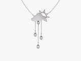Rain Cloud Necklace