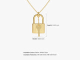 Lock & Key Necklace