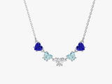 Heart Birthstone Necklace
