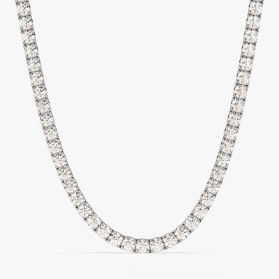 Lab Diamond Tennis Necklace (4.00 mm)