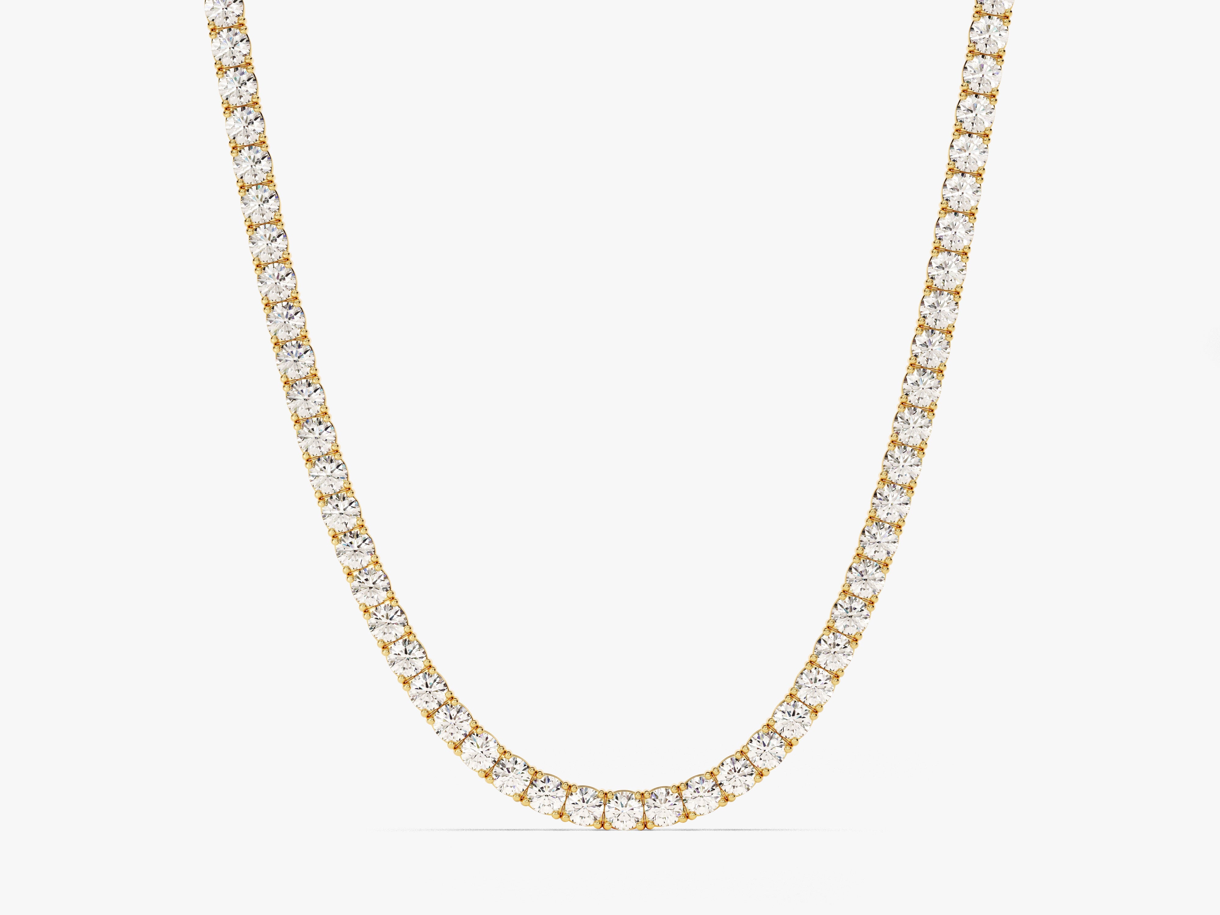 Lab Diamond Tennis Necklace (3.50 mm)