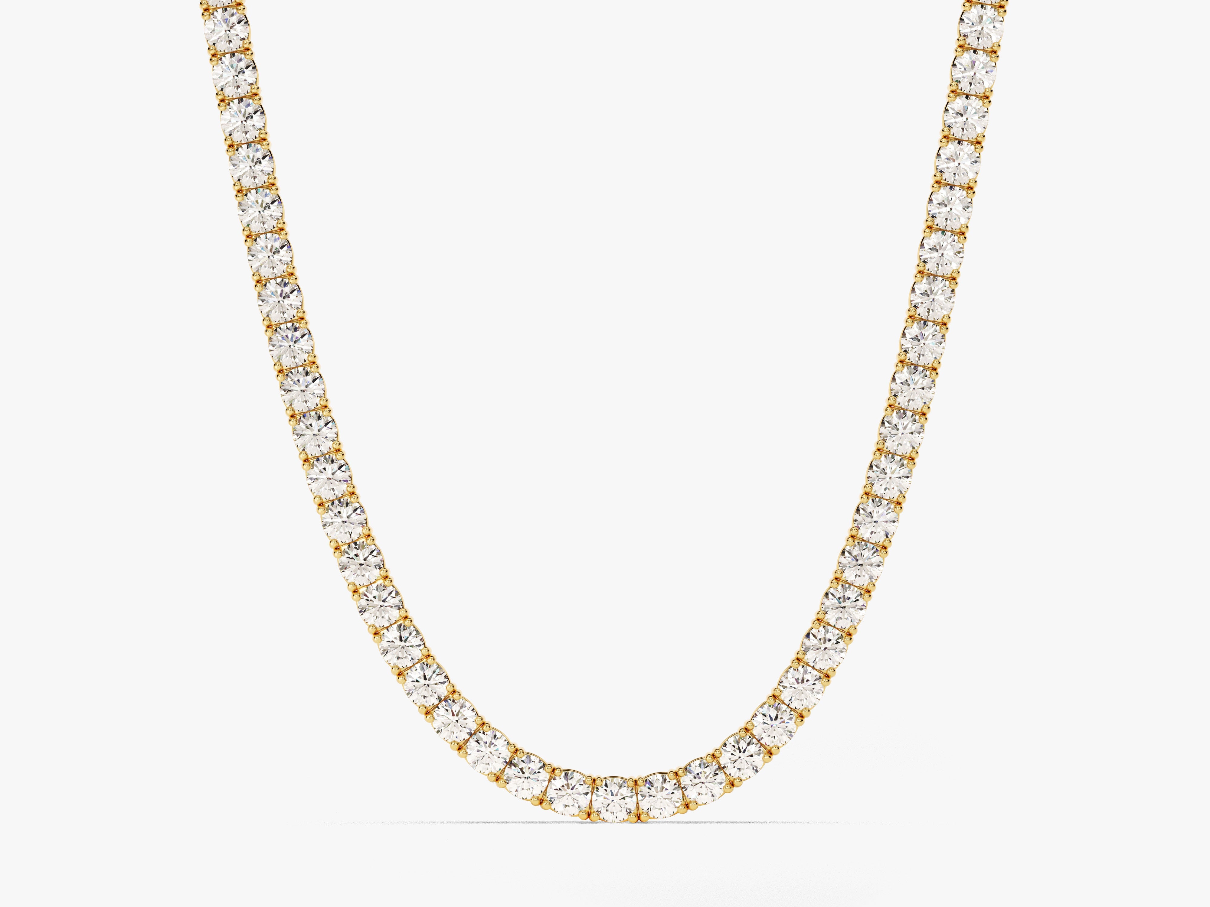 Moissanite Tennis Necklace (4.00 mm)