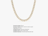 Lab Diamond Tennis Necklace (4.00 mm)