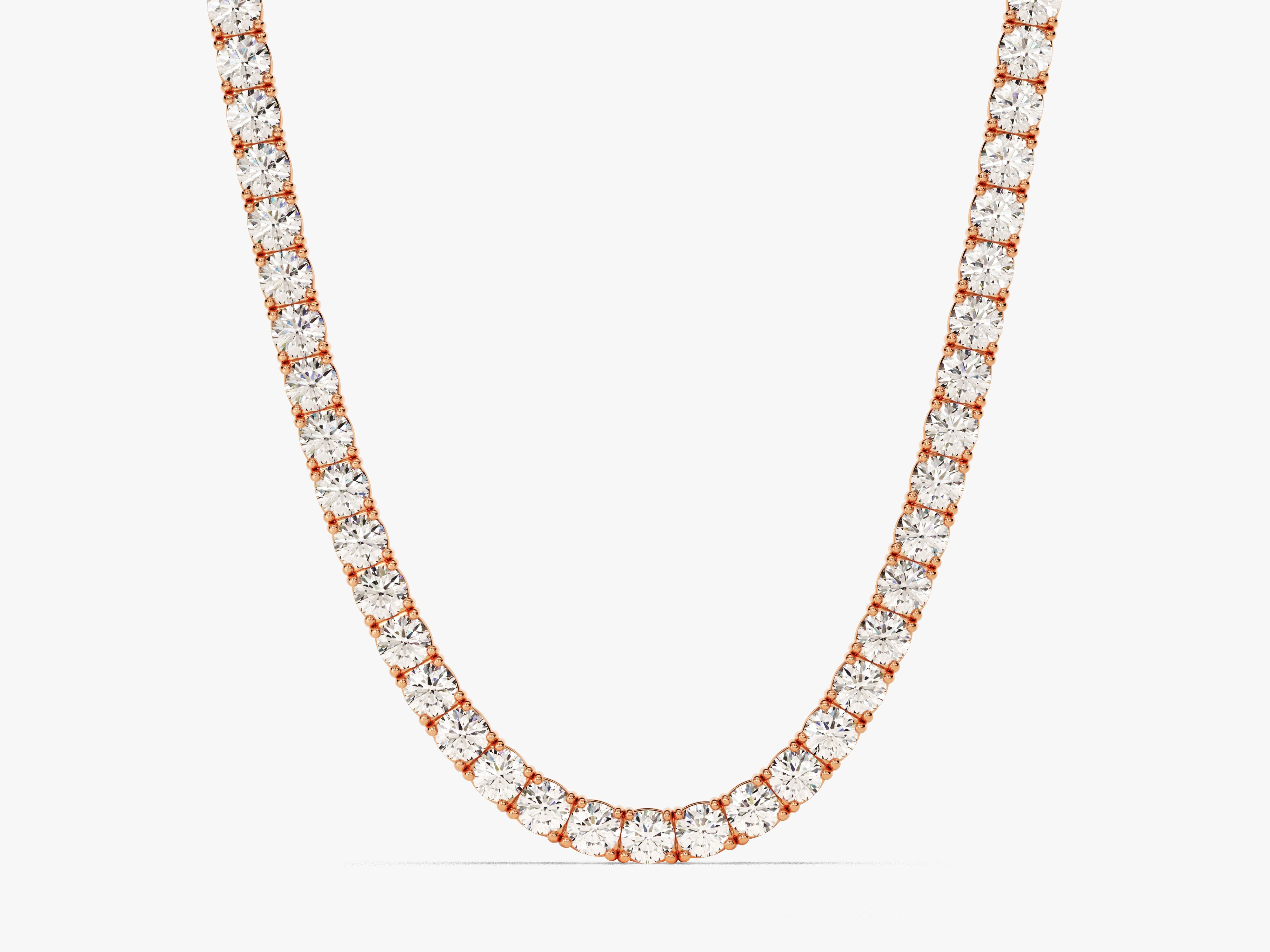Moissanite Tennis Necklace (4.50 mm)