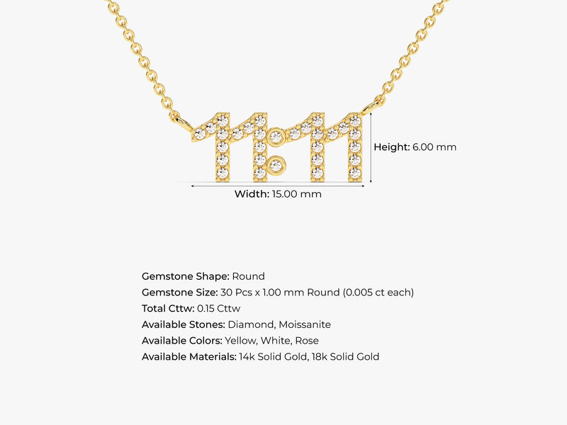 Angel Number Necklace