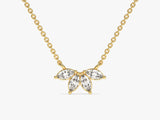 Marquise Crown Necklace