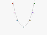 Drop Birthstone Necklace