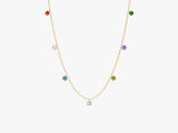 Drop Birthstone Necklace