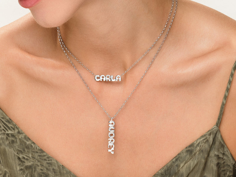 Bubble Name Necklace