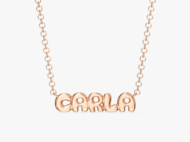 Bubble Name Necklace