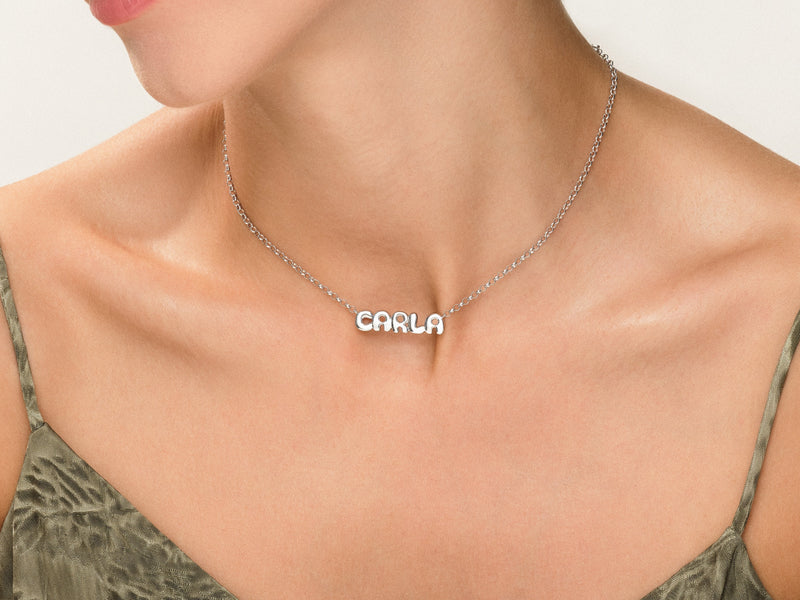 Bubble Name Necklace