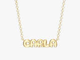 Bubble Name Necklace