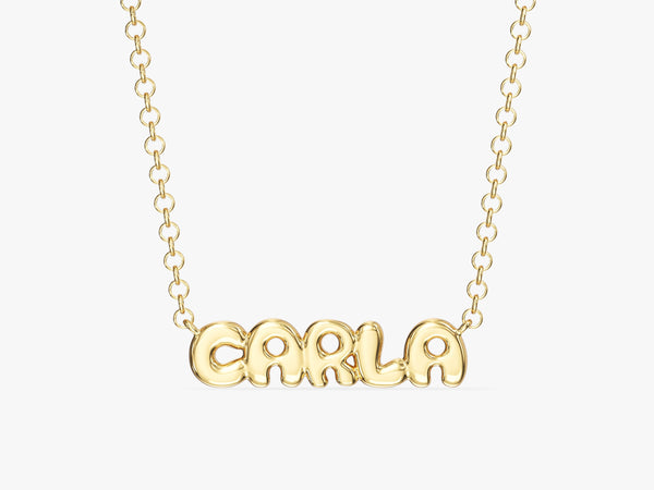 Bubble Name Necklace