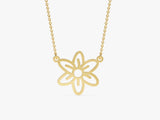 Plain Birthflower Necklace