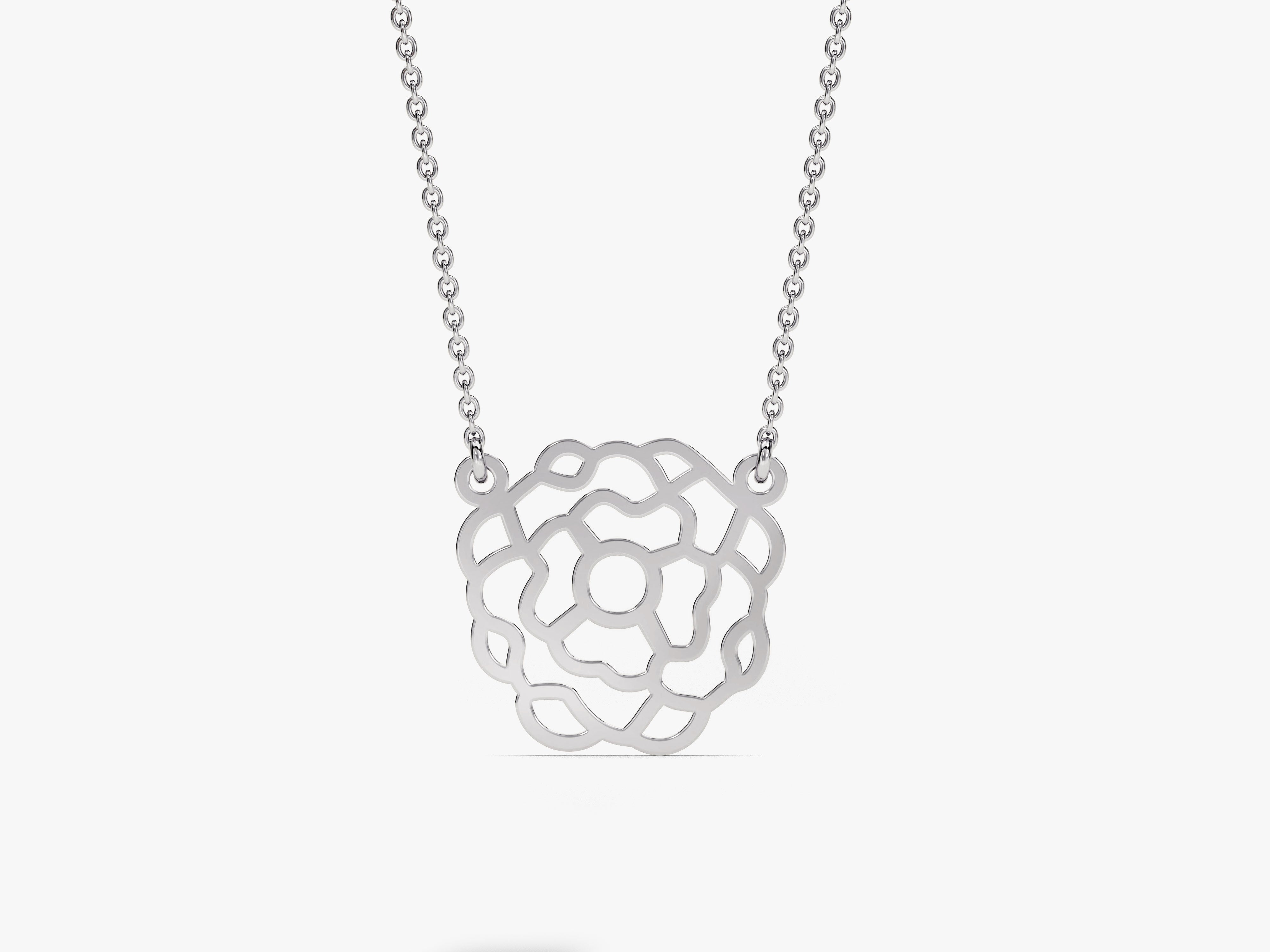 Plain Birthflower Necklace