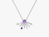 Aurora Birthstone Necklace