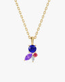 Mixed-Cut Birthstone Necklace
