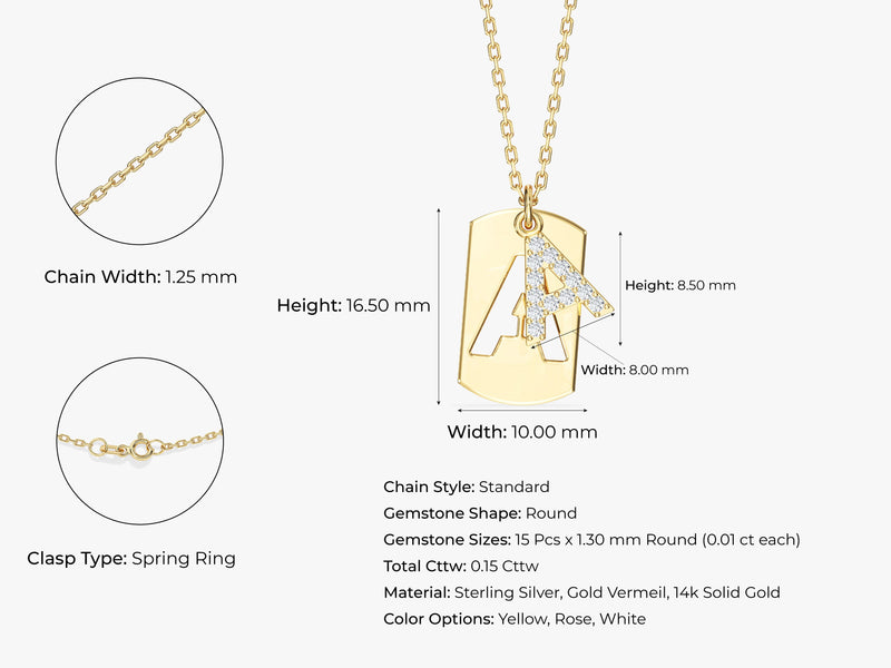 Dual Initial Necklace