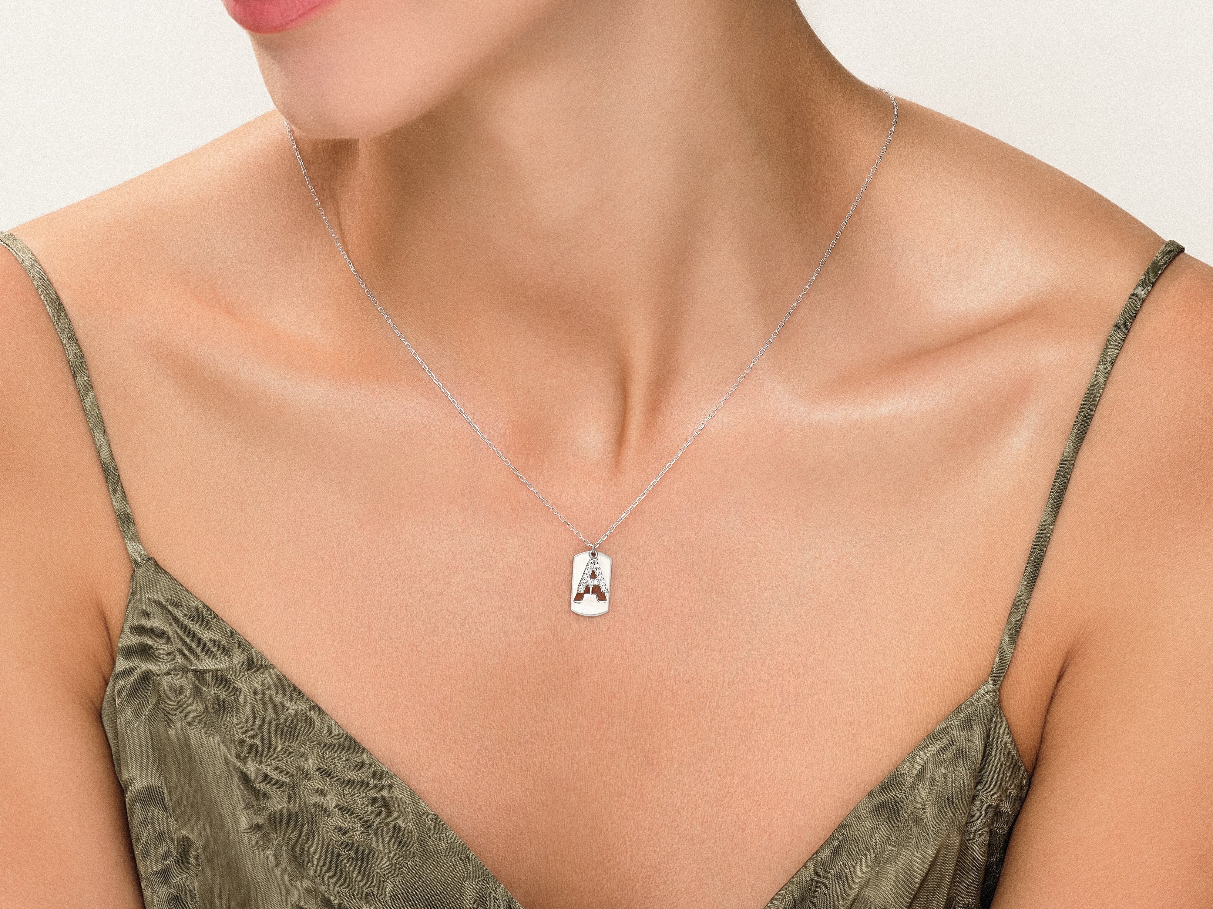 Dual Initial Necklace