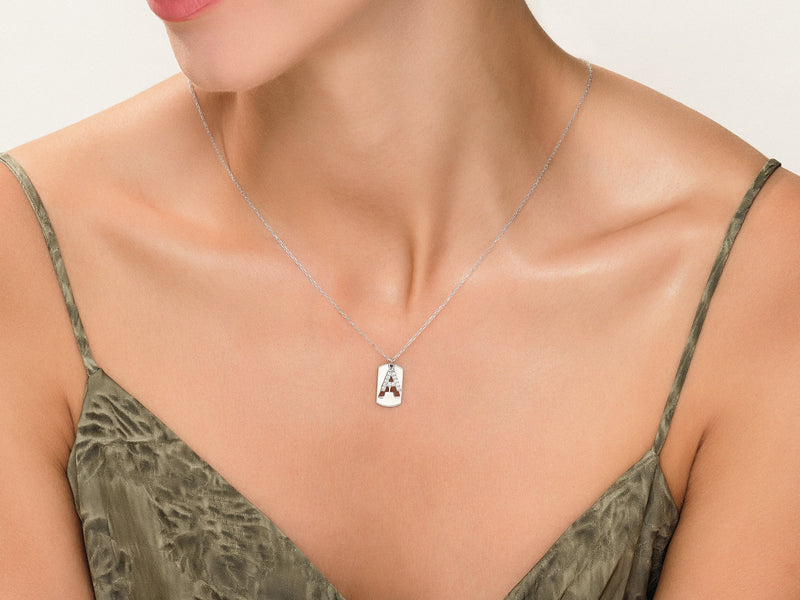 Dual Initial Necklace