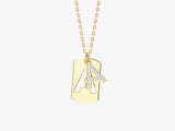 Dual Initial Necklace