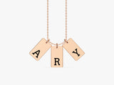 Initial Tag Necklace