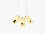 Initial Tag Necklace