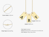 Initial Tag Necklace