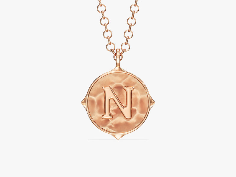 Initial Sand Necklace