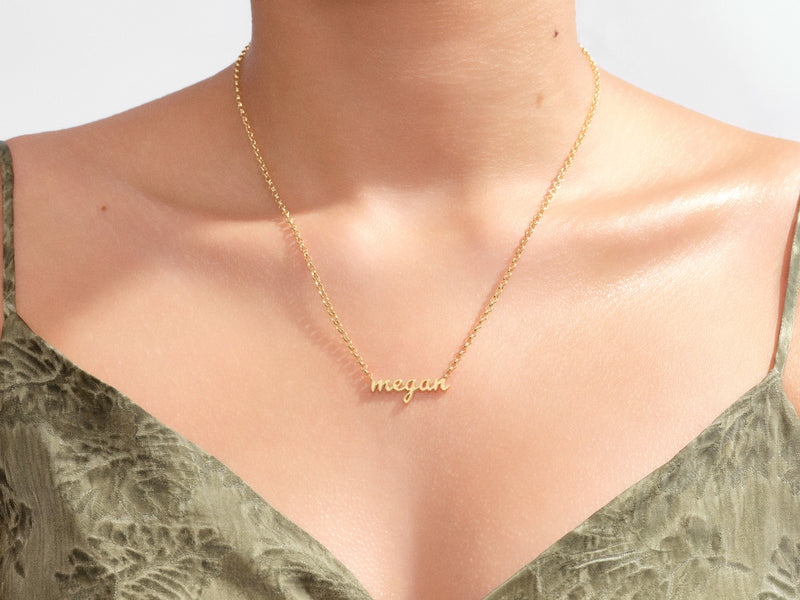 Personalized Rolo Name Necklace
