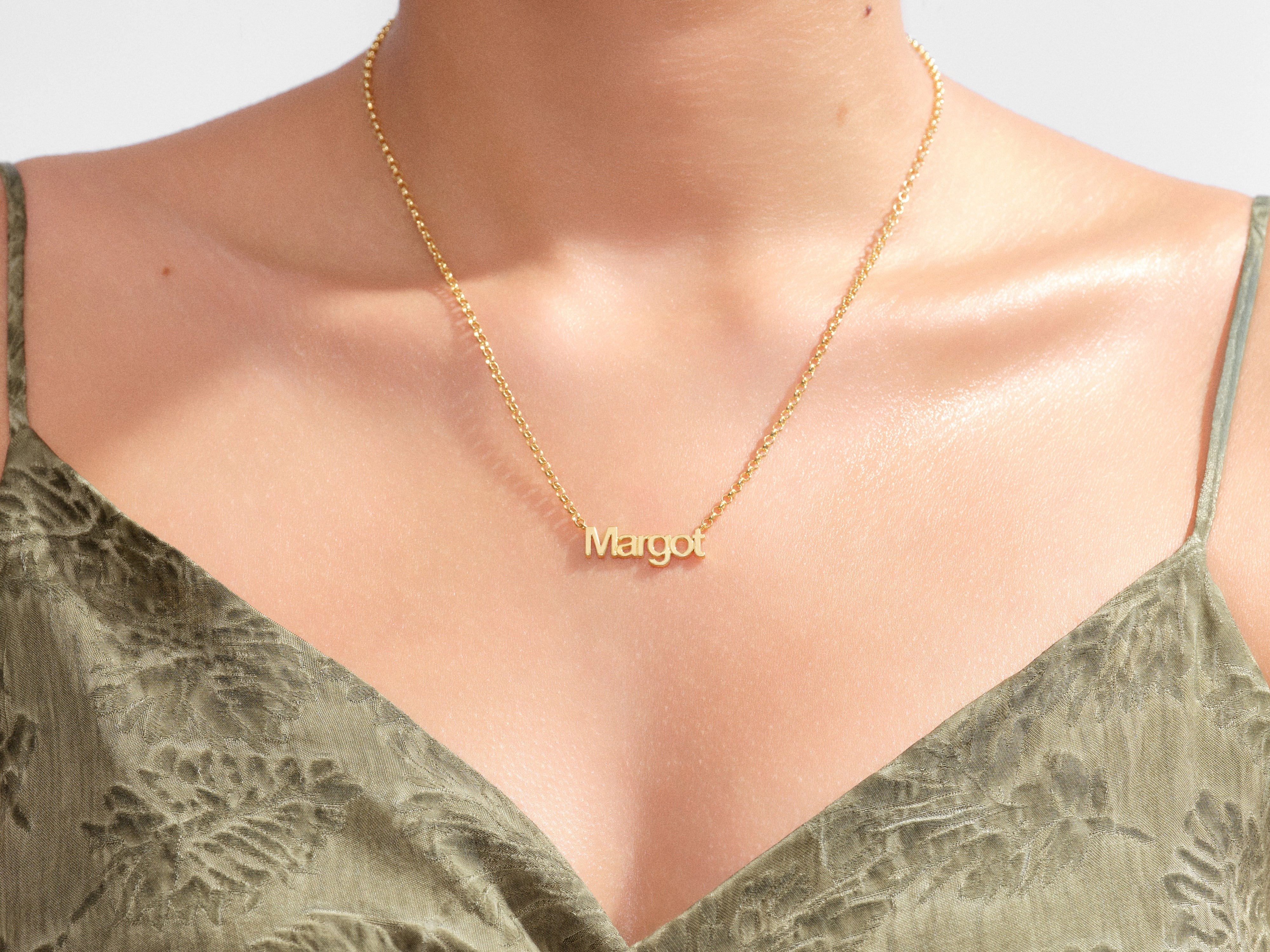 Personalized Rolo Name Necklace